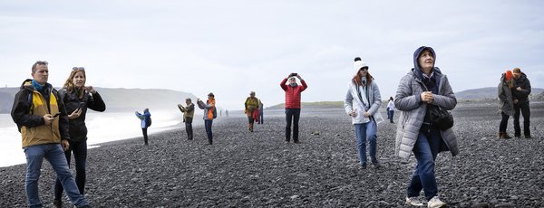 Ferðamenn - Reynisfjara