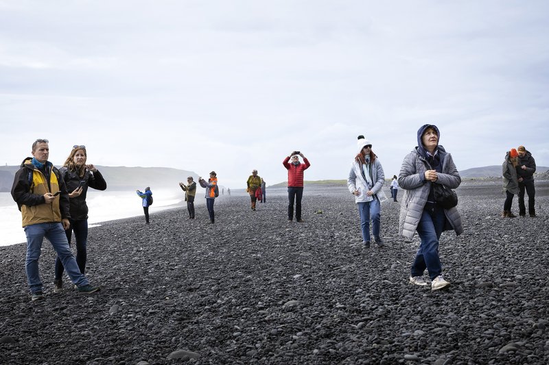 Ferðamenn - Reynisfjara