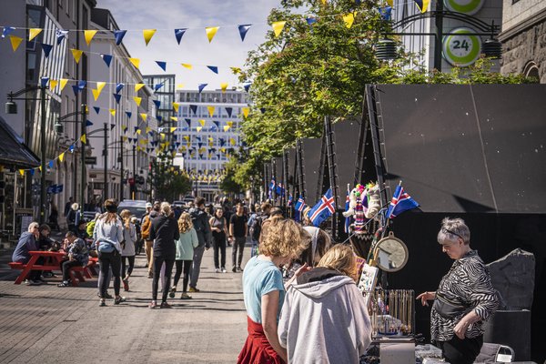 Ferðamenn í Reykjavík