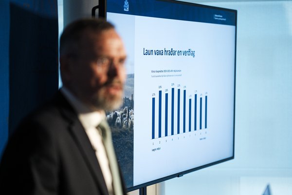 Daði Már Kristófersson Fjármálaráðherra