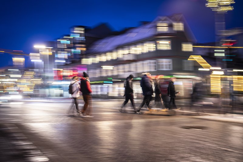 Mannlíf í Reykjavík